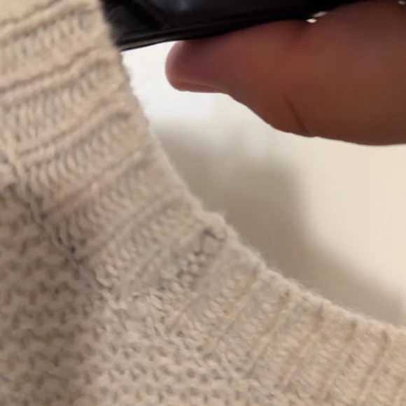 Madewell Cream Cable Knit Sweater - Picture 8 of 8